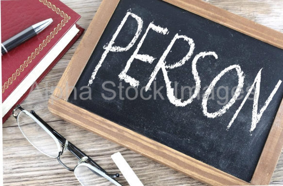 person