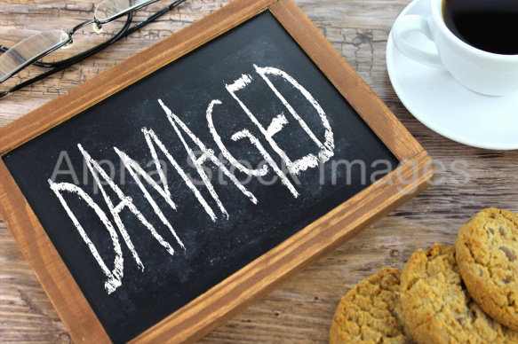 damaged