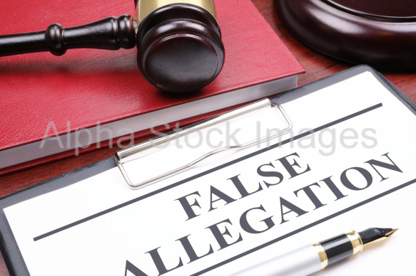 false allegation