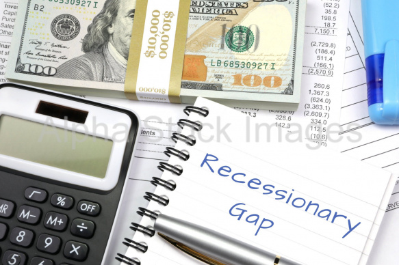 recessionary gap