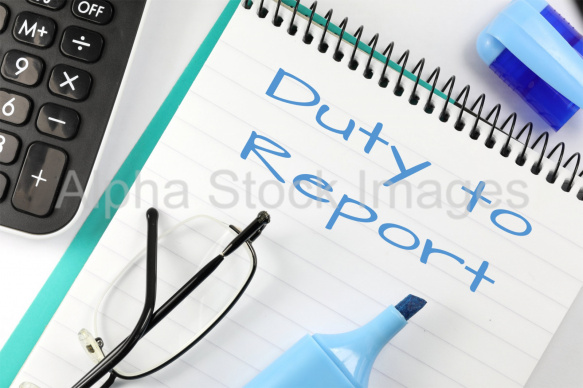 duty to report
