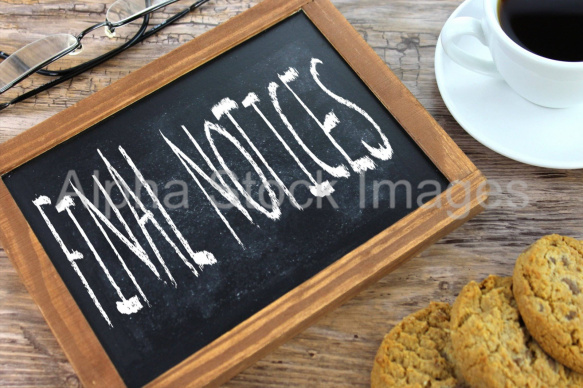 final notices