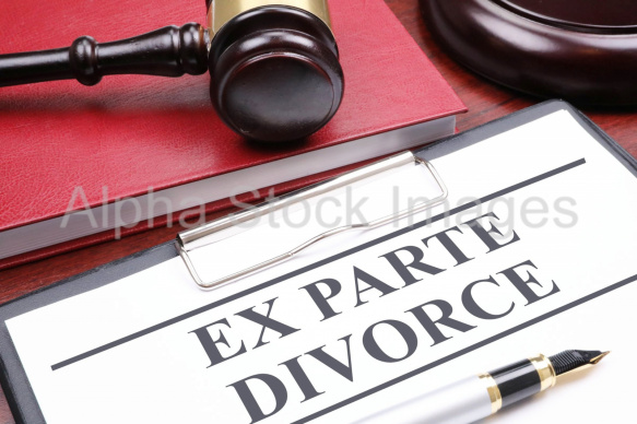 ex parte divorce