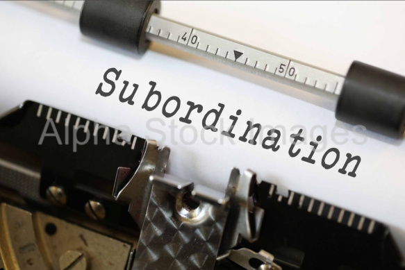 Subordination