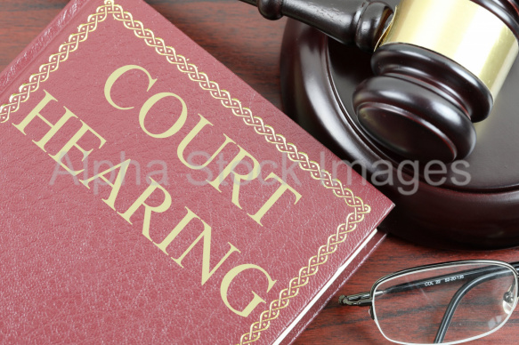 court hearing