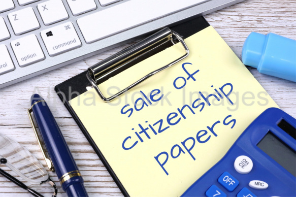 sale of citizenship papers