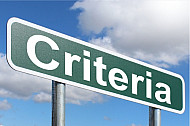 Criteria
