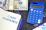 cash dividends