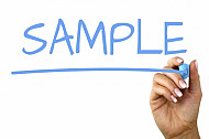 sample