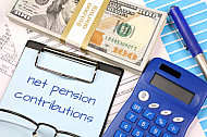 net pension contributions