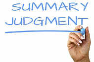 summary judgment