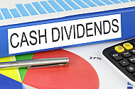 cash dividends