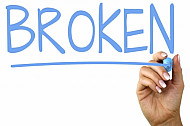 broken