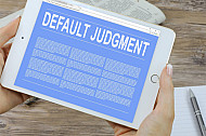 default judgement