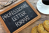 professional letter format