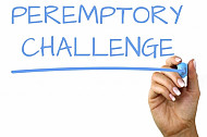 peremptory challenge