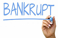 bankrupt