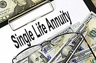 single life annuity