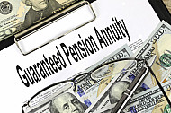 guaranteed pension annuity