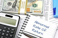 abnormal rate of return