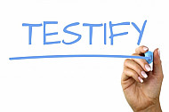testify