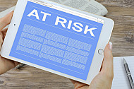 at risk