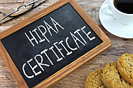 HIPAA certificate
