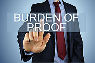 burden of proof