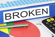 broken