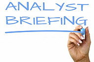 analyst briefing