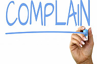 complain
