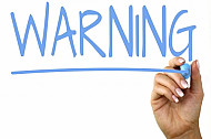 warning