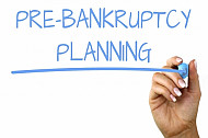 pre bankruptcy planning