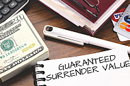 guaranteed surrender value