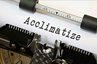 Acclimatize
