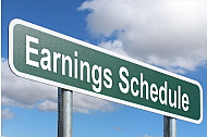 Earnings Schedule